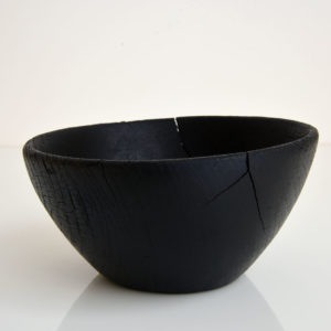 Bol Bois brûlé Sébastien Krier wabisabi galerie boutique ouvrage aix en provence
