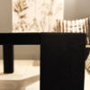Table Bois brûlé Sébastien Krier wabisabi galerie boutique ouvrage aix en provence