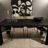 Table Bois brûlé Sébastien Krier wabisabi galerie boutique ouvrage aix en provence