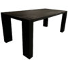 Table Bois brûlé Sébastien Krier wabisabi galerie boutique ouvrage aix en provence