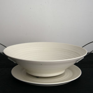 Assiette égouttoir Porcelaine Nathalie Audibert Céramique ouvrage boutique créateur